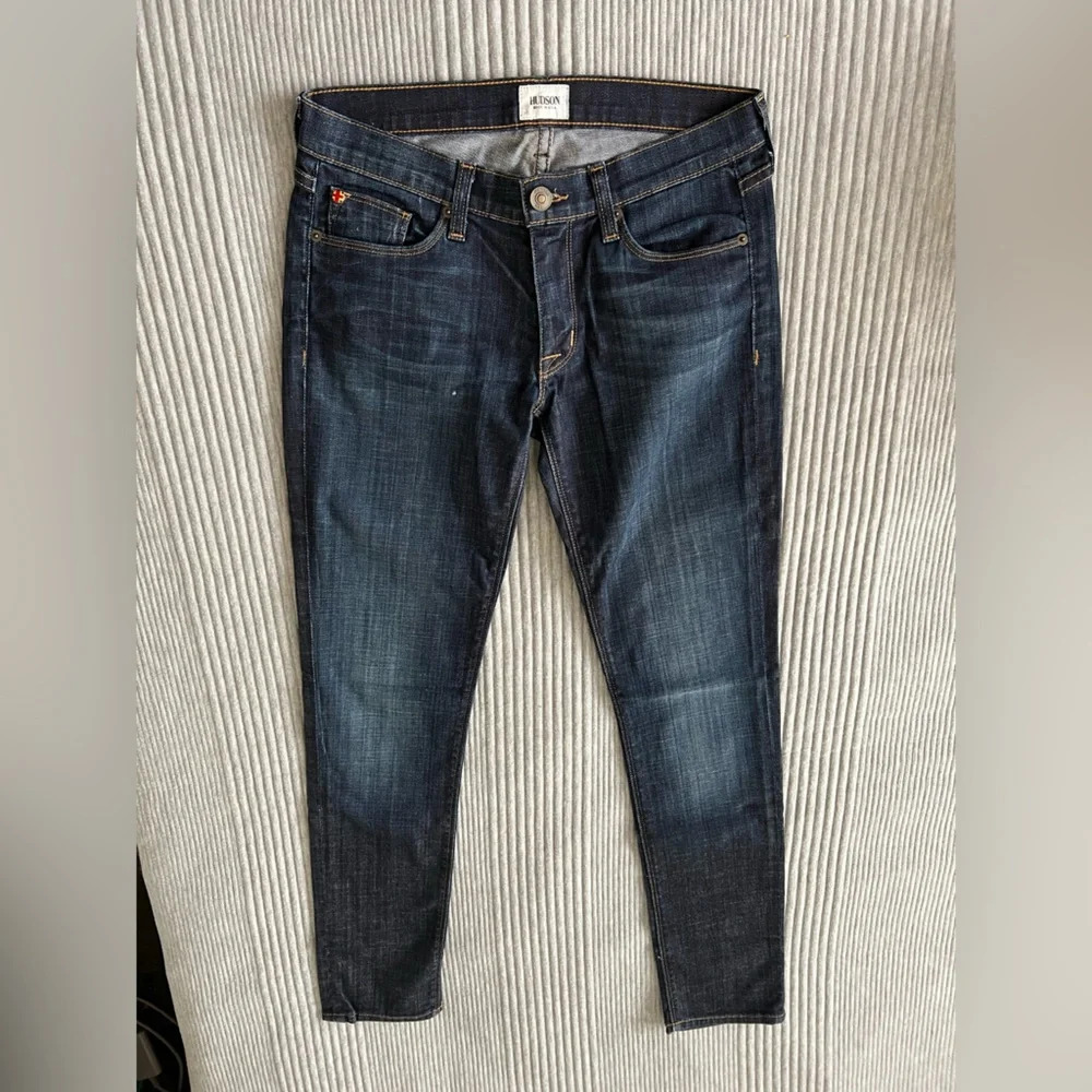 Women’s Hudson Denim Blue Skinny Jeans size 27 EUC